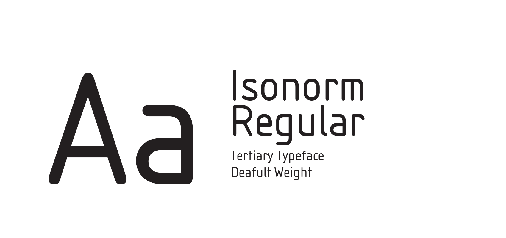 Typography Font 3